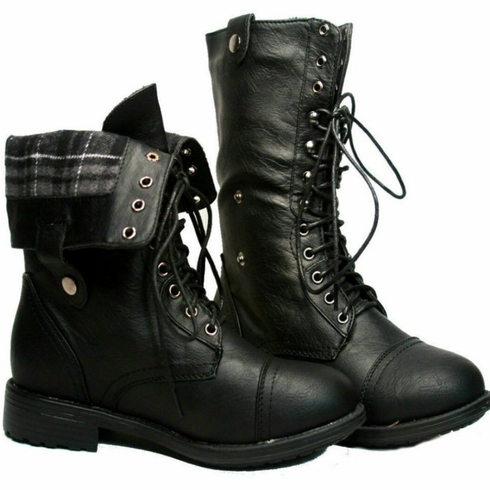 Hi-Low Combat boots